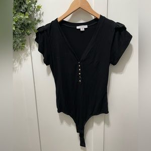 Faxlux Medium Black‎ Bodysuit
